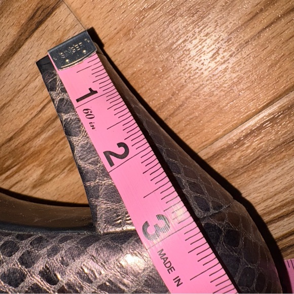 Aerosoles Heelrest Snakeskin Patterned Heels - Picture 8 of 9